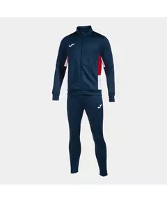 Спортивный костюм JOMA DANUBIO II TRACKSUIT NAVY RED WHITE, Артикул: 103122.336, Размер: XS