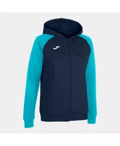 Толстовка JOMA HOODED JACKET ACADEMY IV NAVY TURQUOISE FLUORESCENT, Article Number: 901336.342, Размер: S