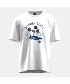 Футболка JOMA SUMMER VIBES SHORT SLEEVE T-SHIRT WHITE, Article Number: 104615.200, Размер: M