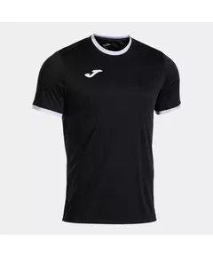 Футболка JOMA COMBI PREMIUM SHORT SLEEVE T-SHIRT BLACK WHITE, Артикул: 104494.102, Размер: 4XS