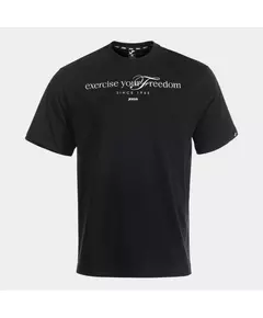 Tricou JOMA MIMETIC SHORT SLEEVE T-SHIRT BLACK, Articol: 104797.100, Mărime: M