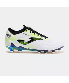 Бутсы JOMA POWERFUL TOP 2502 WHITE BLACK FIRM GROUND, Артикул: POCW2502FG, Размер: 39