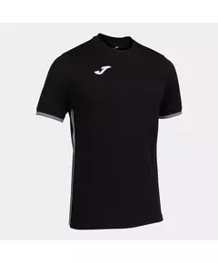 Футболка JOMA T-SHIRT CAMPUS III BLACK, Артикул: 101587.100, Размер: S