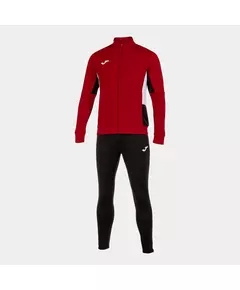 Спортивный костюм JOMA DANUBIO II TRACKSUIT RED BLACK WHITE, Артикул: 103122.601, Размер: XS