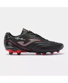 Бутсы JOMA AGUILA 2301 BLACK RED FIRM GROUND, Артикул: AGUW2301FG, Размер: 42