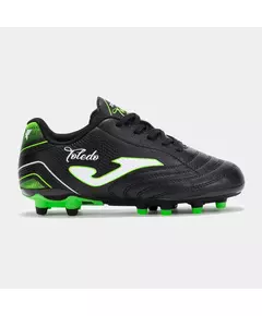 Бутсы JOMA TOLEDO JR 2501 BLACK FIRM GROUND, Артикул: TOJW2501FG, Размер: 32