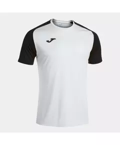 Футболка JOMA T-SHIRT ACADEMY IV WHITE BLACK, Артикул: 101968.201, Размер: XS