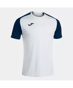 Футболка JOMA T-SHIRT ACADEMY IV WHITE NAVY, Артикул: 101968.203, Размер: XS
