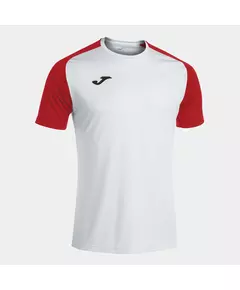 Футболка JOMA T-SHIRT ACADEMY IV WHITE RED, Артикул: 101968.206, Размер: M