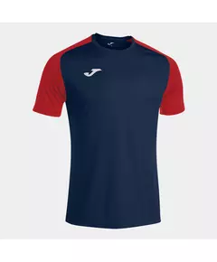 Футболка JOMA T-SHIRT ACADEMY IV NAVY RED, Артикул: 101968.336, Размер: S