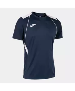 Футболка JOMA CHAMPIONSHIP VII SHORT SLEEVE T-SHIRT NAVY WHITE, Артикул: 103081.332, Размер: 4XS