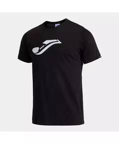Футболка JOMA T-SHIRT COMBI STREET BLACK BLACK, Артикул: 103890.100, Размер: S