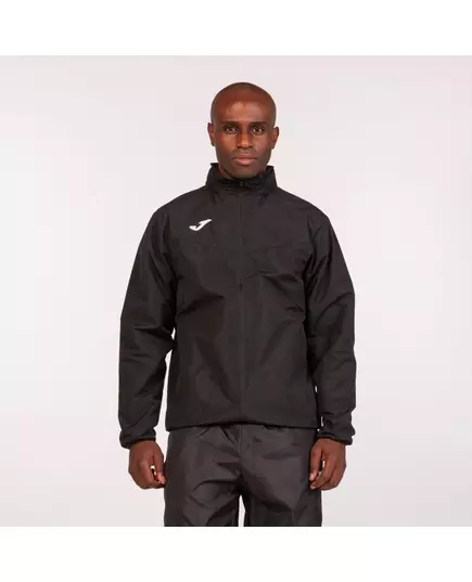 Ветровка JOMA RAIN JACKET BREMEN BLACK, Артикул: 100690.100, Размер: S