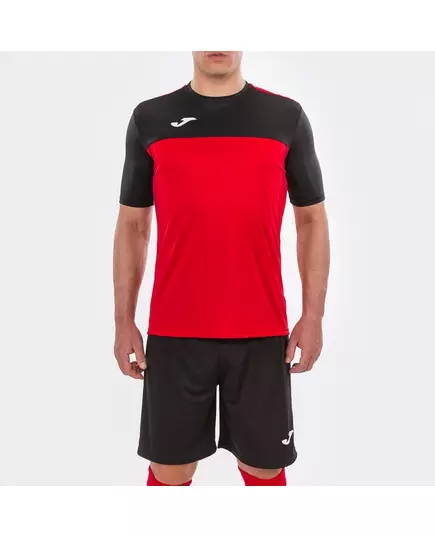 Футболка JOMA T-SHIRT WINNER RED BLACK, Артикул: 100946.601, Размер: M