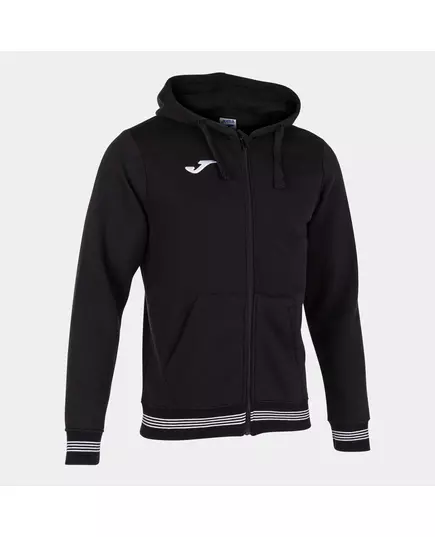 Толстовка JOMA CAMPUS III HOODED JACKET BLACK, Артикул: 101590.100, Размер: 4XL