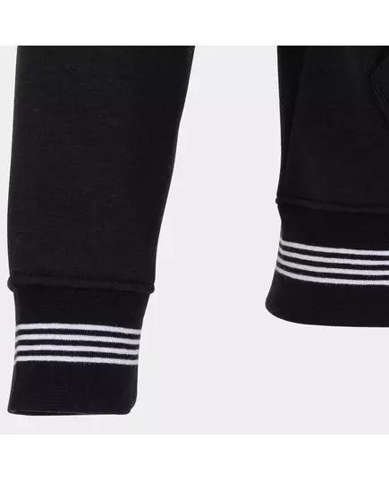 Толстовка JOMA CAMPUS III HOODED JACKET BLACK, Артикул: 101590.100, Размер: 4XL