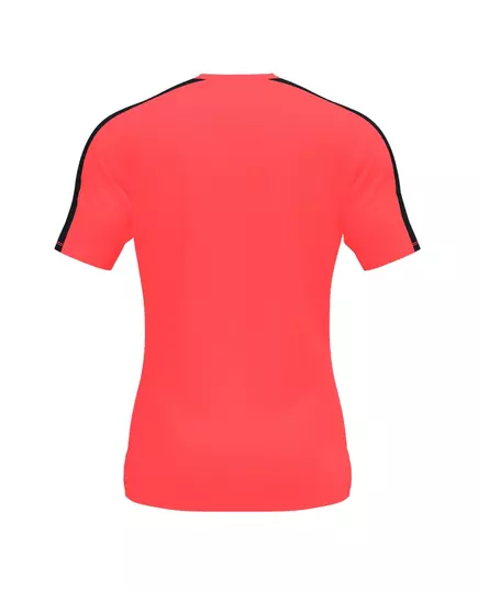 Футболка JOMA T-SHIRT ACADEMY III FLUORESCENT CORAL BLACK, Артикул: 101656.041, Размер: M