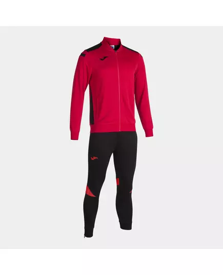 Costum sportiv JOMA CHAMPIONSHIP VI TRACKSUIT RED BLACK, Article Number: 101953.601, Mărime: M