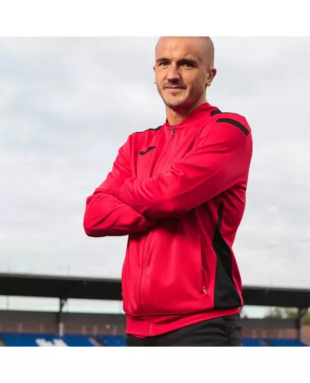 Costum sportiv JOMA CHAMPIONSHIP VI TRACKSUIT RED BLACK, Article Number: 101953.601, Mărime: M