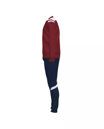 Спортивный костюм JOMA CHAMPIONSHIP VI TRACKSUIT BURGUNDY WHITE NAVY, Article Number: 101953.672, Размер: XS