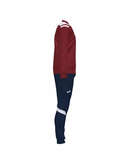 Спортивный костюм JOMA CHAMPIONSHIP VI TRACKSUIT BURGUNDY WHITE NAVY, Article Number: 101953.672, Размер: XS