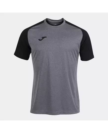 Футболка JOMA T-SHIRT ACADEMY IV GREY MELANGE BLACK, Артикул: 101968.251, Размер: XS