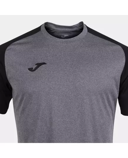 Футболка JOMA T-SHIRT ACADEMY IV GREY MELANGE BLACK, Артикул: 101968.251, Размер: XS