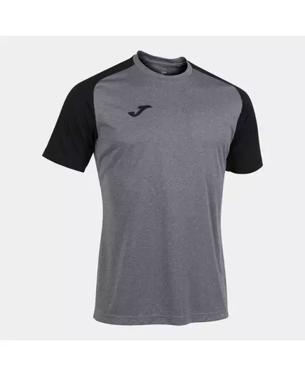 Футболка JOMA T-SHIRT ACADEMY IV GREY MELANGE BLACK, Артикул: 101968.251, Размер: XS