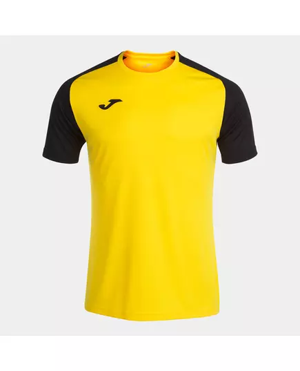 Футболка JOMA T-SHIRT ACADEMY IV YELLOW BLACK, Артикул: 101968.901, Размер: M