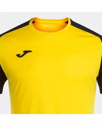 Футболка JOMA T-SHIRT ACADEMY IV YELLOW BLACK, Артикул: 101968.901, Размер: M