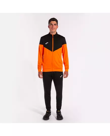 Спортивный костюм JOMA OXFORD TRACKSUIT ORANGE BLACK, Артикул: 102747.881, Размер: M