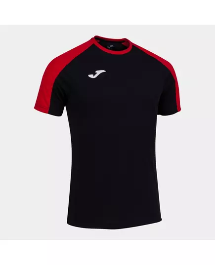 Футболка JOMA ECO CHAMPIONSHIP RECYCLED SHORT SLEEVE T-SHIRT BLACK RED, Артикул: 102748.106, Размер: XS