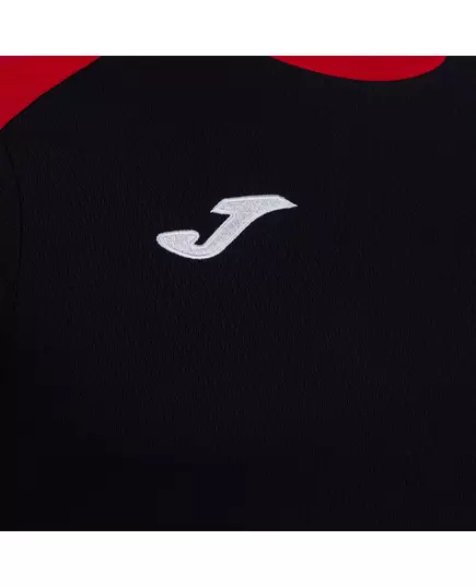 Футболка JOMA ECO CHAMPIONSHIP RECYCLED SHORT SLEEVE T-SHIRT BLACK RED, Артикул: 102748.106, Размер: XS