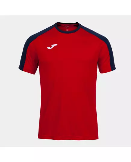 Футболка JOMA ECO CHAMPIONSHIP RECYCLED SHORT SLEEVE T-SHIRT RED NAVY, Артикул: 102748.603, Размер: S