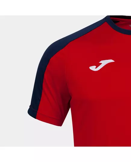 Футболка JOMA ECO CHAMPIONSHIP RECYCLED SHORT SLEEVE T-SHIRT RED NAVY, Артикул: 102748.603, Размер: S