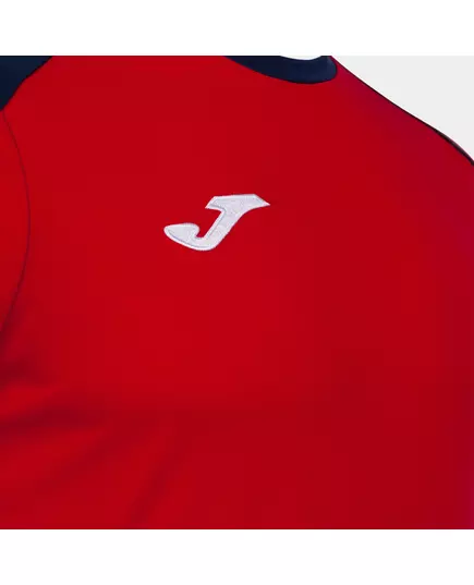 Футболка JOMA ECO CHAMPIONSHIP RECYCLED SHORT SLEEVE T-SHIRT RED NAVY, Артикул: 102748.603, Размер: S
