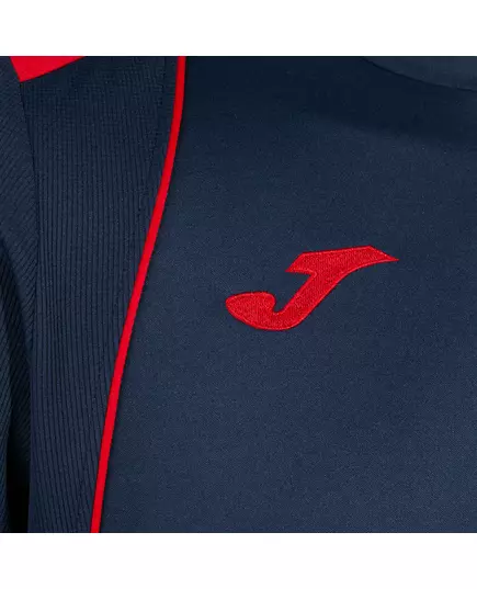 Футболка JOMA CHAMPIONSHIP VII SHORT SLEEVE T-SHIRT NAVY RED, Артикул: 103081.336, Размер: S