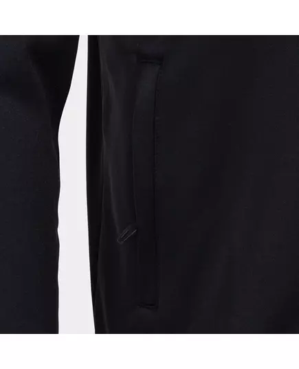 Толстовка JOMA CREW V ZIP-UP HOODIE BLACK RED WHITE, Артикул: 103087.106, Размер: XL