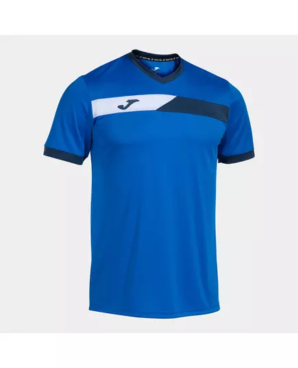 Футболка JOMA COURT SHIRT SKY ROYAL NAVY WHITE, Артикул: 103212.703, Размер: S