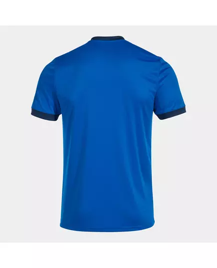 Футболка JOMA COURT SHIRT SKY ROYAL NAVY WHITE, Артикул: 103212.703, Размер: S