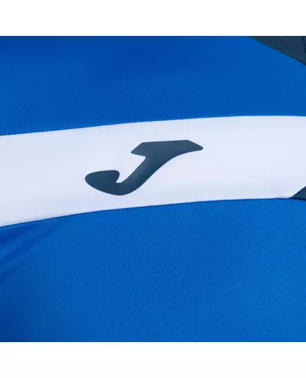 Футболка JOMA COURT SHIRT SKY ROYAL NAVY WHITE, Артикул: 103212.703, Размер: S