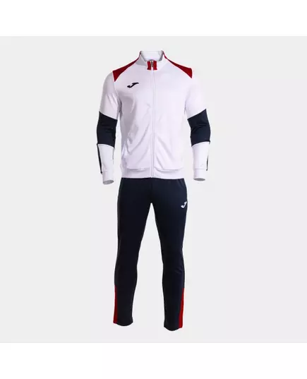 Спортивный костюм JOMA DANUBIO TRACKSUIT WHITE NAVY BLUE, Артикул: 104210.203, Размер: 4XS