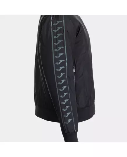 Куртка JOMA ICONO STREET BOMBER JACKET BLACK DARK GRAY, Артикул: 104236.110, Размер: S