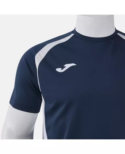 Футболка JOMA CHAMPIONSHIP 20 SHORT SLEEVE T-SHIRT NAVY, Артикул: 105164.311, Размер: 4XS
