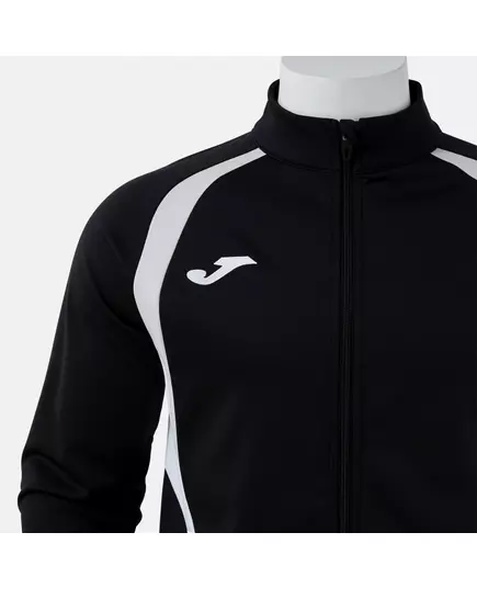 Толстовка JOMA CHAMPIONSHIP 20 FULL ZIP SWEATSHIRT BLACK, Артикул: 105201.111, Размер: 4XS