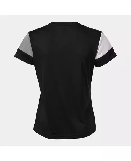 Tricou JOMA CREW V SHORT SLEEVE T-SHIRT BLACK GREY WHITE, Article Number: 901856.111, Mărime: S