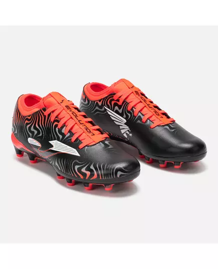 Бутсы JOMA EVOLUTION 2531 BLACK RED FIRM GROUND, Article Number: EVOS2531FG, Размер: 39