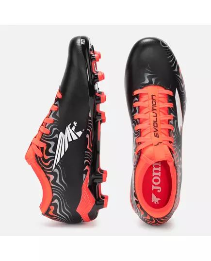 Бутсы JOMA EVOLUTION 2531 BLACK RED FIRM GROUND, Article Number: EVOS2531FG, Размер: 39