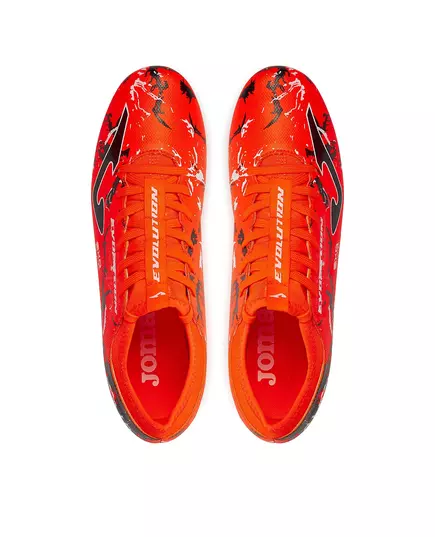 Бутсы JOMA EVOLUTION 2307 CORAL BLACK ARTIFICIAL GRASS, Артикул: EVOW2307AG, Размер: 42
