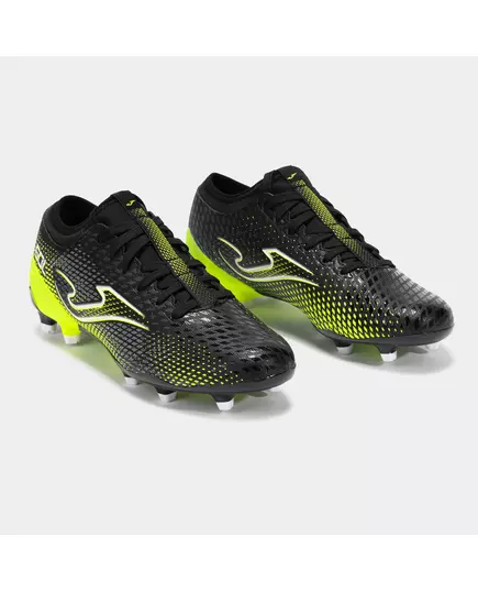 Бутсы JOMA GOL 2501 BLACK FLUOR YELLOW FIRM GROUND, Article Number: GOLW2501FG, Размер: 40
